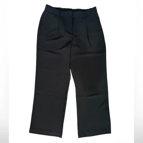 DKNY Wide Leg Pants Black Size 10 - Picture 3 of 8